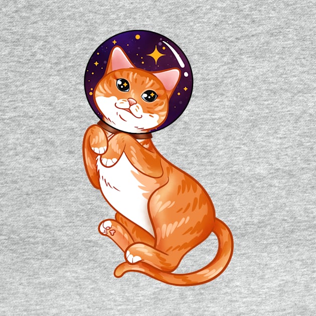 Catstronaut the Astronaut Cat by Leonie Jonk